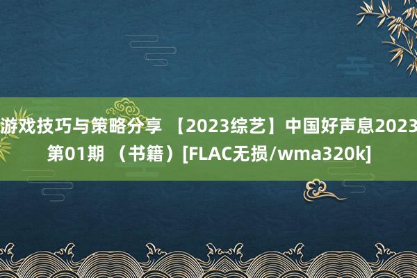 游戏技巧与策略分享 【2023综艺】中国好声息2023第01期 （书籍）[FLAC无损/wma320k]